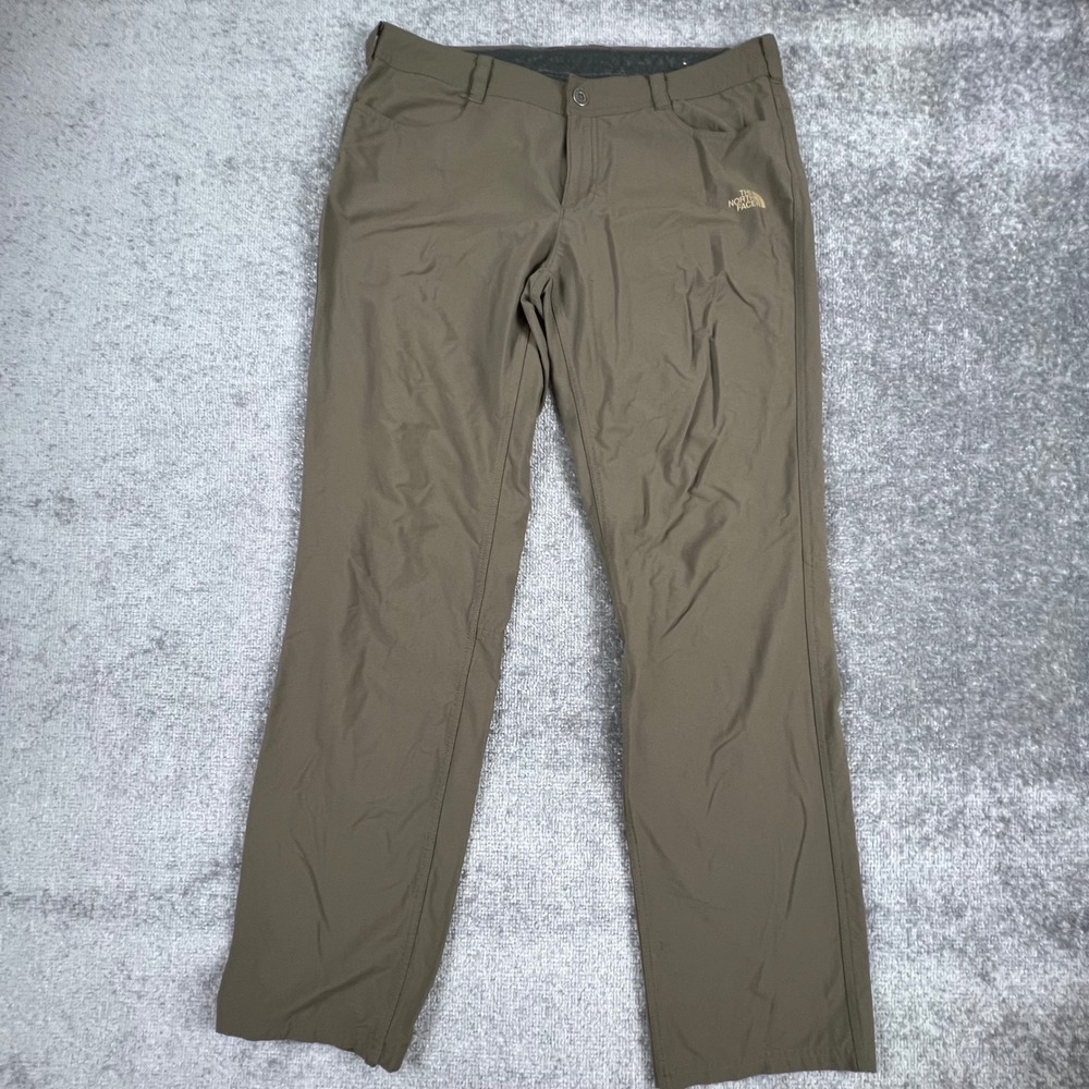The North Face Mens Brown Nylon Stretch Hiking Pants LN 364328 Size 36x32